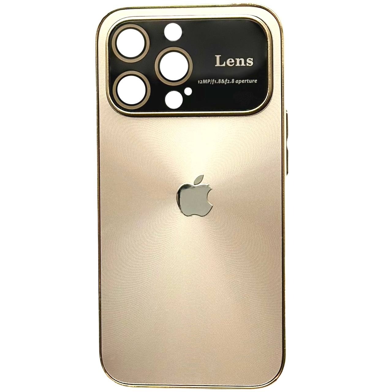 Laser Glass Lens iPhone 14 Pro Max Gold - 3
