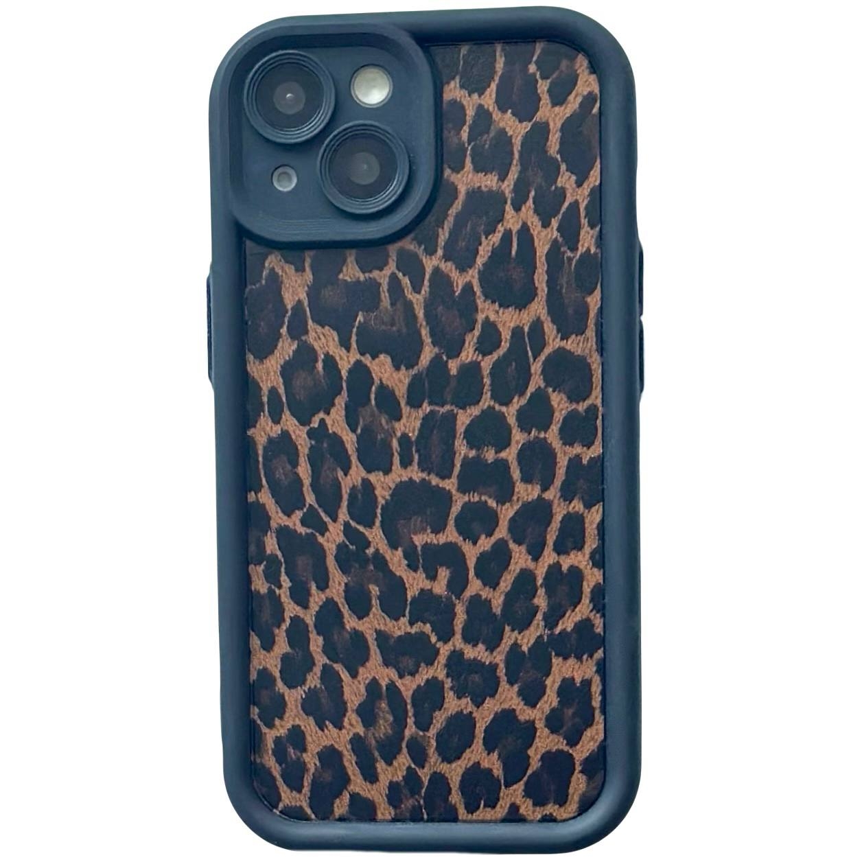 TPU Leopard New iPhone 14 Plus Black - 1