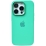 Silicone Case Metal Frame iPhone 12 Pro Max Spearmint (51)