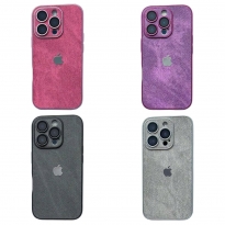 Textile Case Glass Camera iPhone 13 Pro Purple