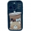 Cute Bear Coffee iPhone 12 Pro Max Black