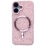 TPU Swarovski Magsafe iPhone 16 Pink