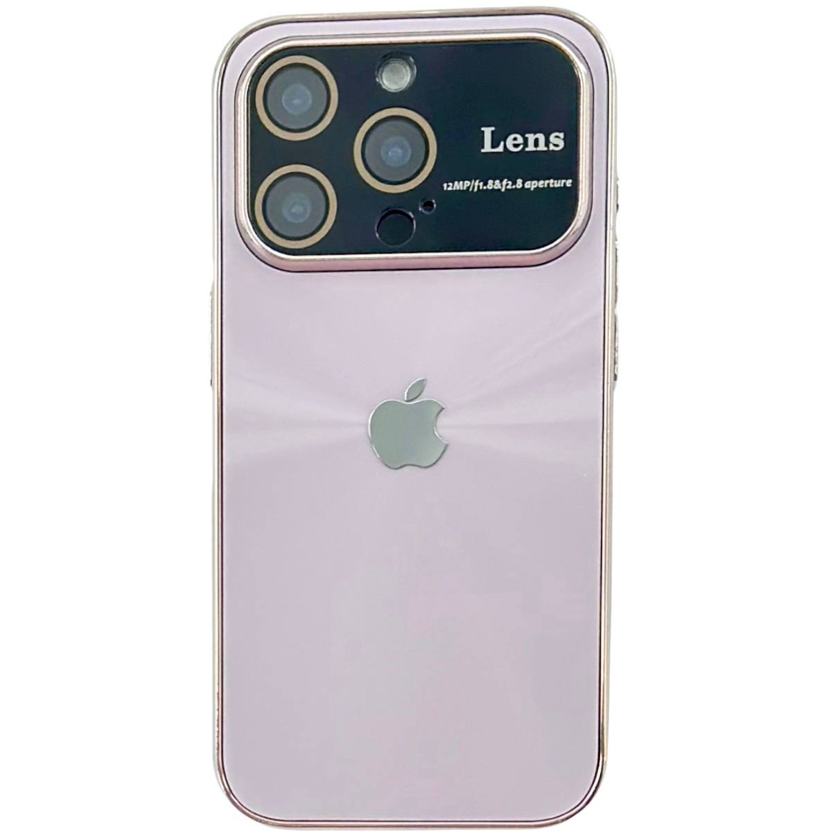 Laser Glass Lens iPhone 11 Pro Max Pink - 1
