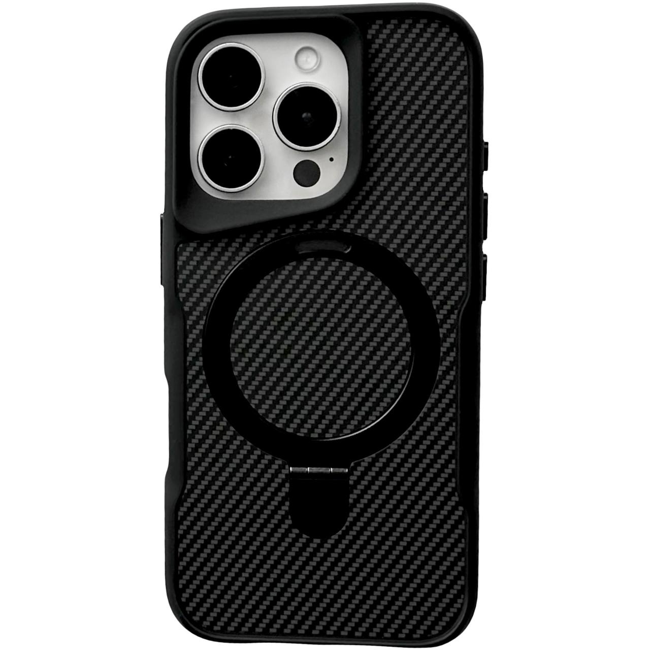 Carbon Holder Magsafe iPhone 15 Pro Black - 1