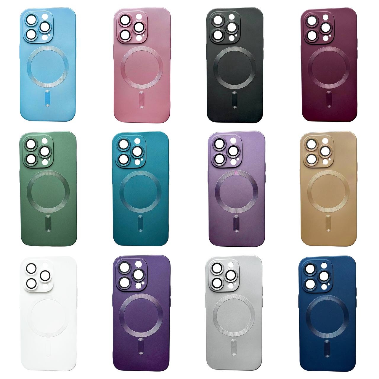 Matte Silicone with MagSafe iPhone 14 Pro Plum - 4