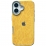 Velour Case iPhone 16 Yellow