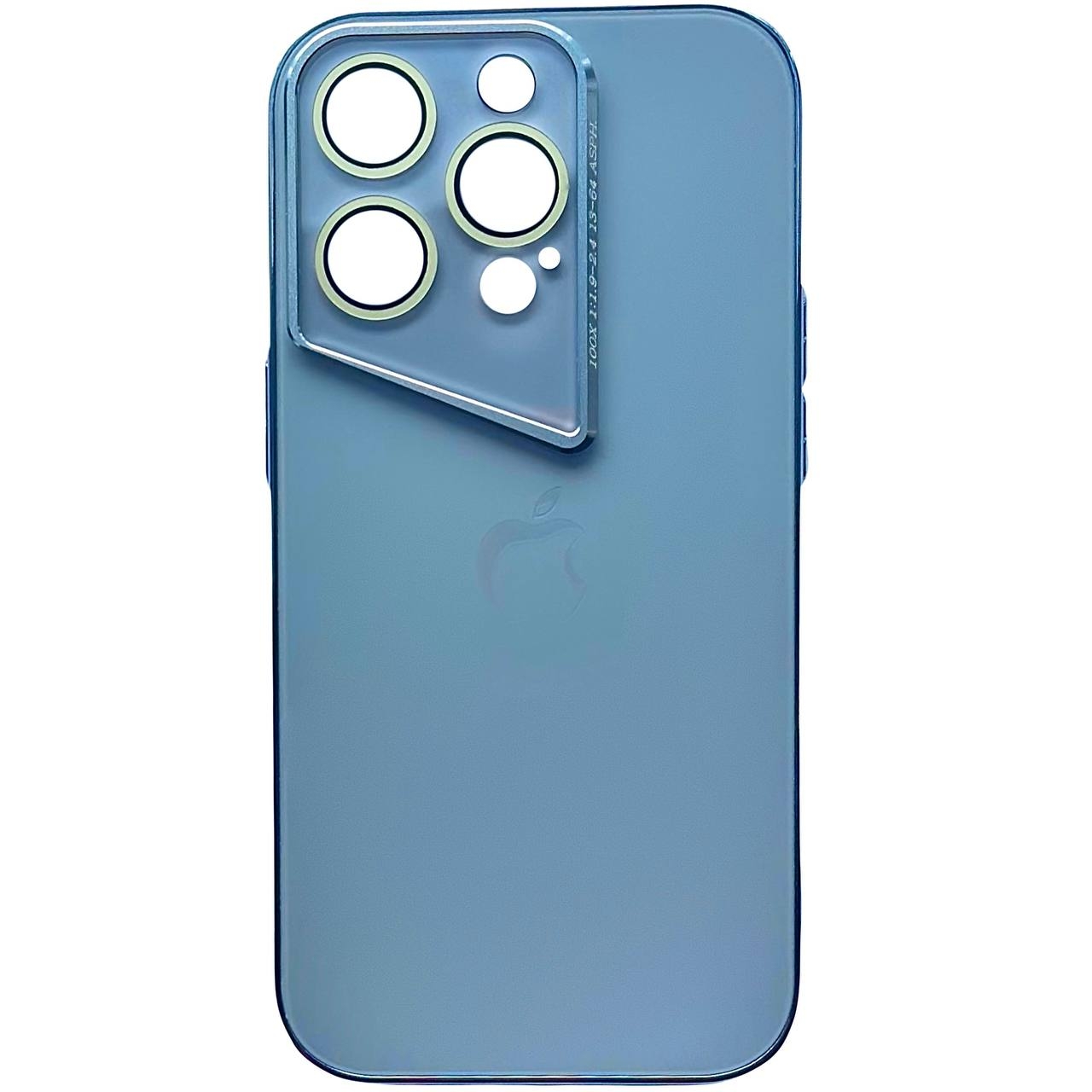 Matte Glass Rhomb iPhone 14 Pro Max Blue - 1