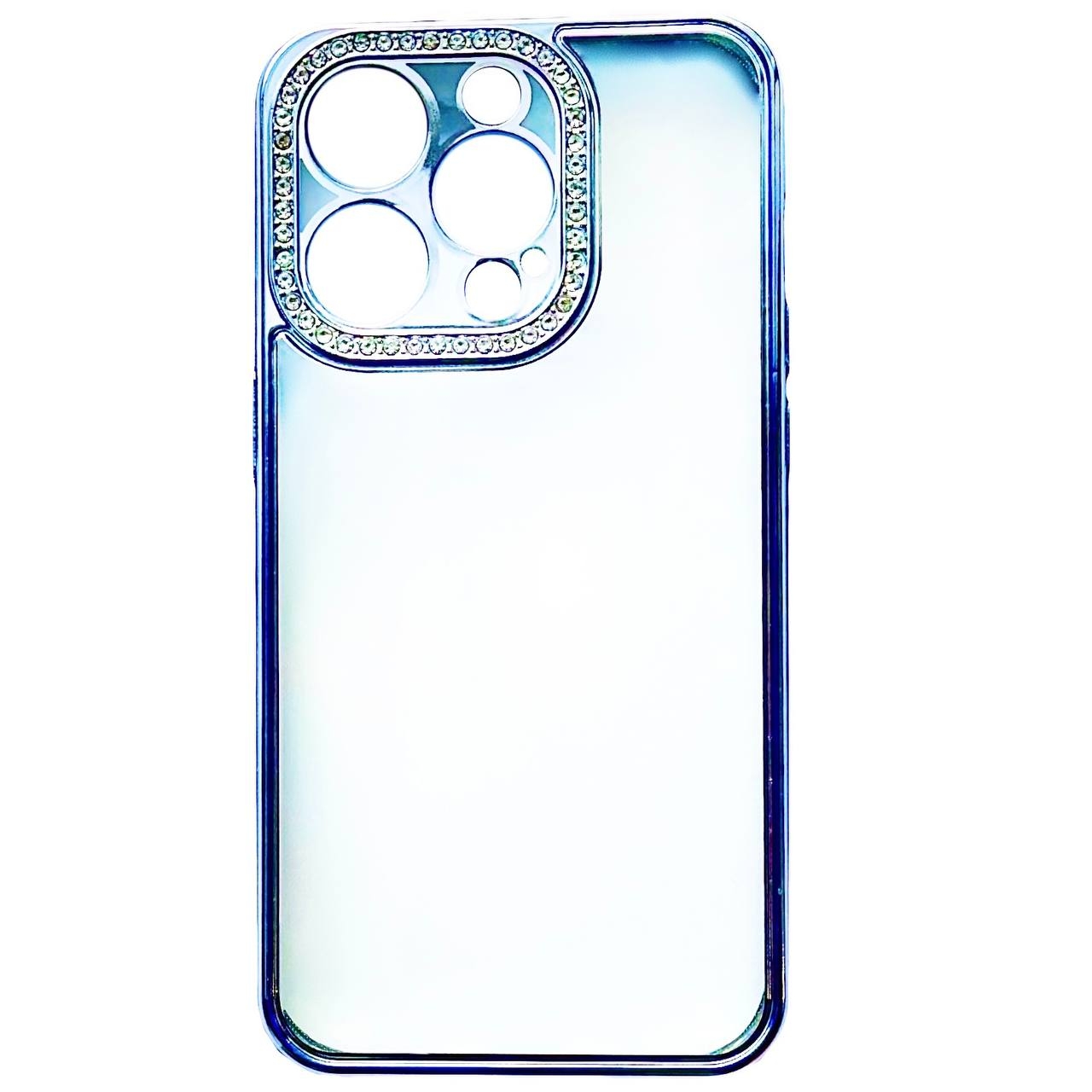 Чохол Diamond Frame iPhone 14 Pro Max Blue - 3
