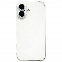TPU Edge+Camera iPhone 16 Transp