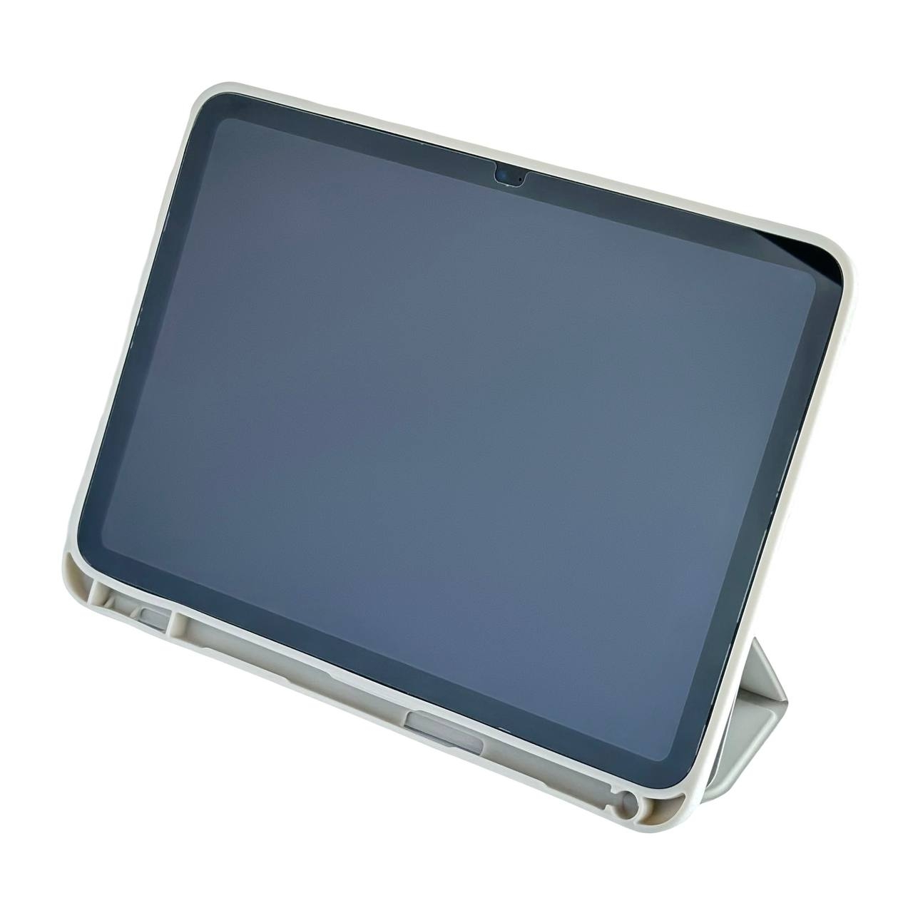 Soft Silicone + Pencil Holder iPad Air 13 M2 (2024)/12.9" (2018-2022) Gray - 4