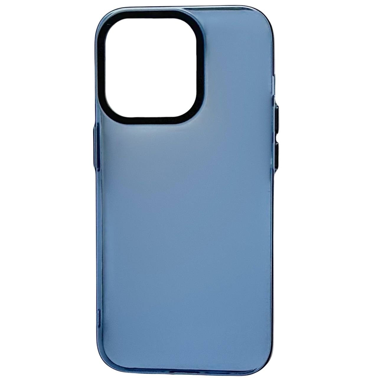 PC Focus Pixels Glossy iPhone 12/12 Pro Blue - 1