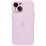 AG Silicone+Glass Case iPhone 15 Chanel Pink