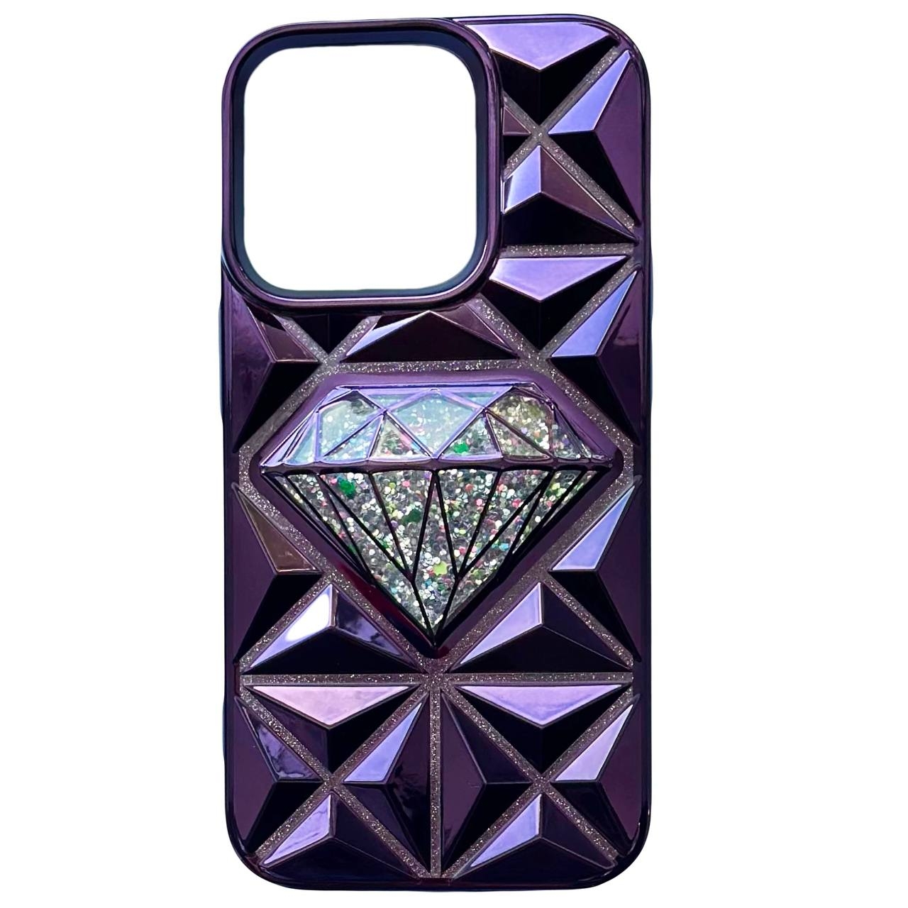 Diamond Liquid iPhone 13 Pro Max Deep Purple - 1