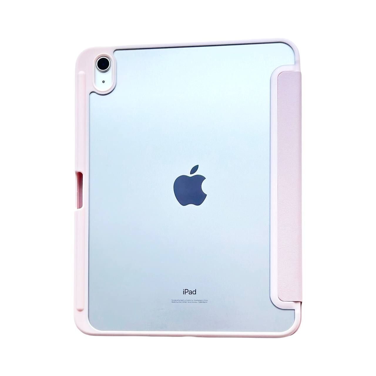 Acrylic Case + Pencil Holder iPad Air4/Air 5 10.9"/Air 11 (2024)/ Pro 11 (18-22) Pink - 2