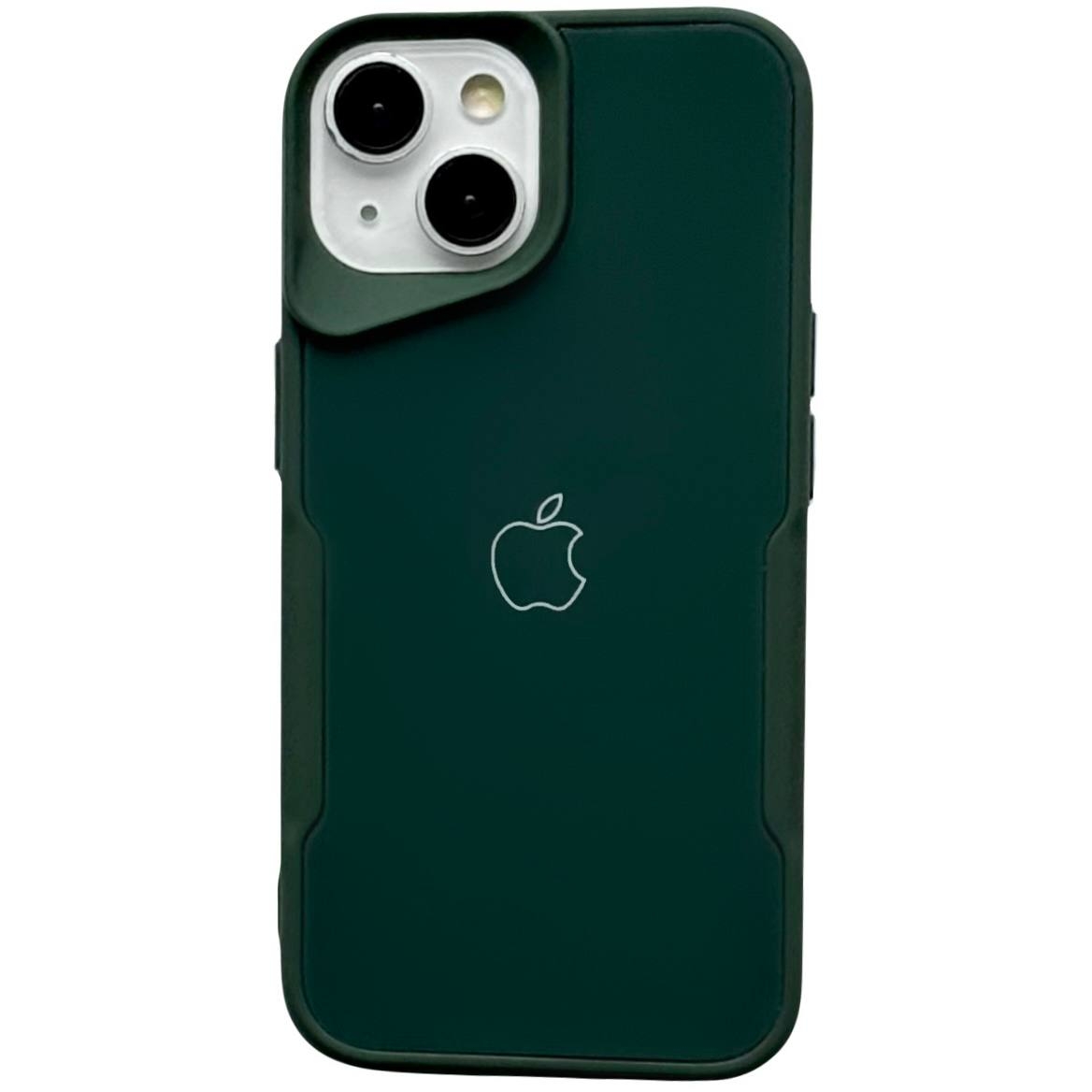 Glossy Glass Logo iPhone 15 Plus Green - 1