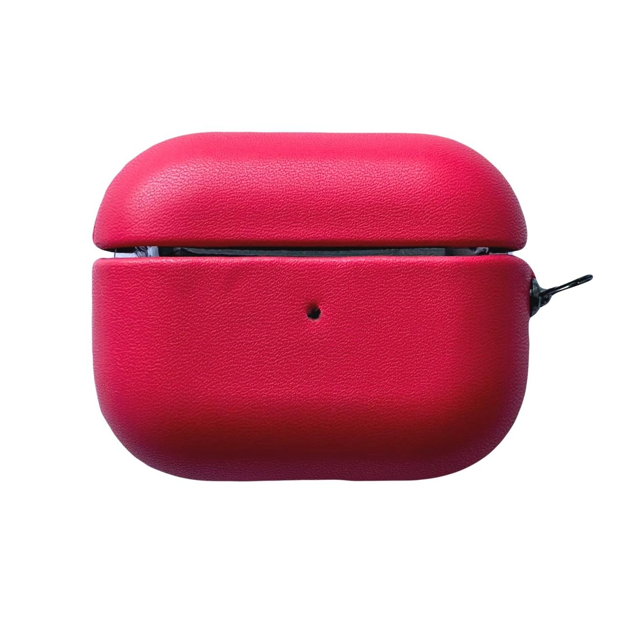 AirPods Pro Leather Case Red - 1