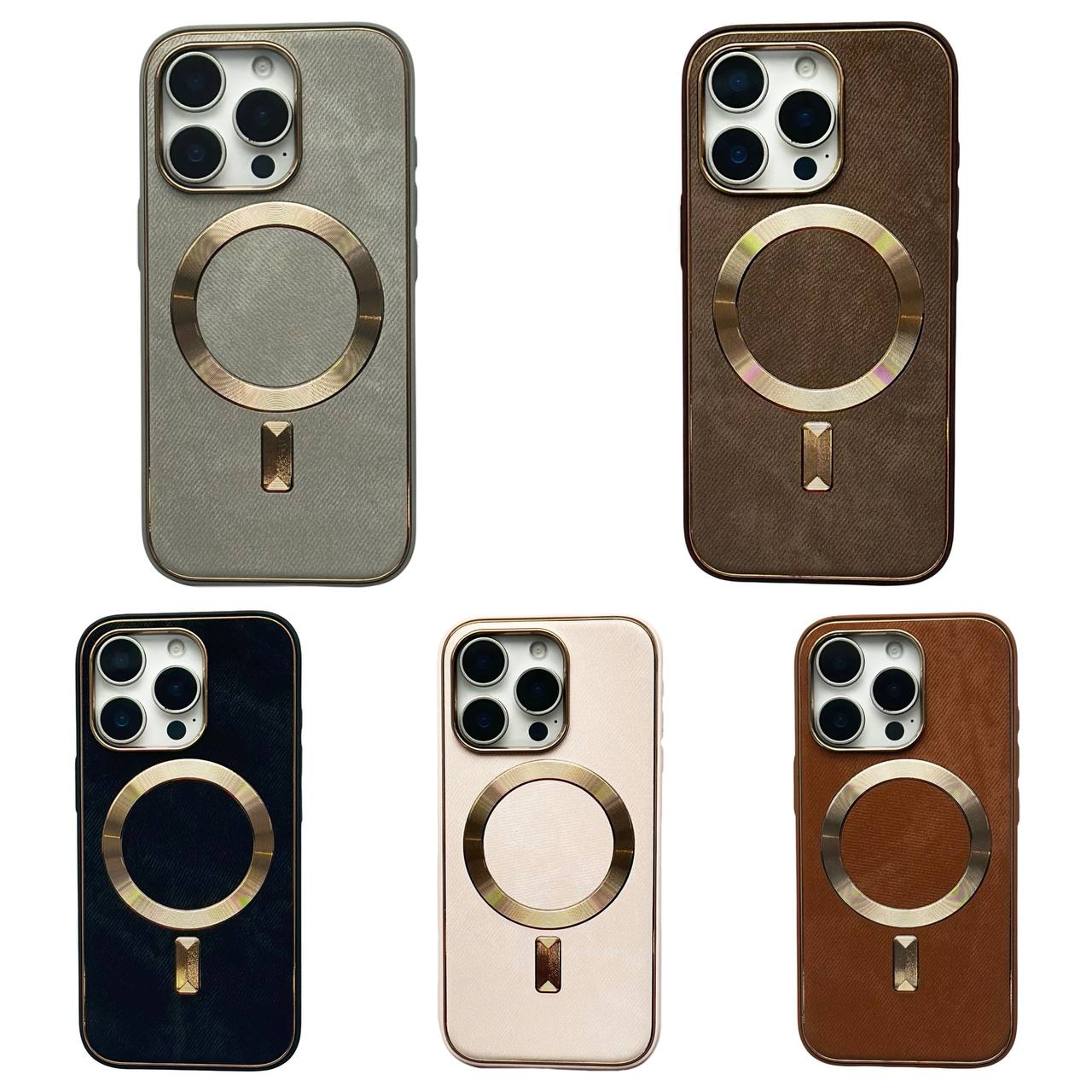 Textile Case Magsafe iPhone 11 Brown - 3