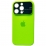 Silicone Case Lens iPhone 11 Party Green