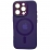 Silicone Metal Buttons Magsafe iPhone 11 Deep Purple