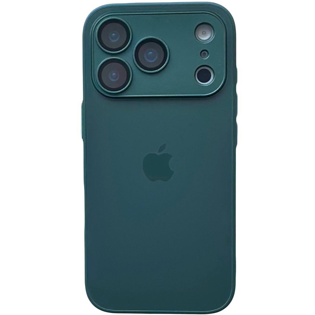 AG Silicone+Glass Case iPhone 17 Pro Max Cangling Green - 1
