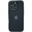 Silicone Metal Buttons iPhone 15 Pro Max Black