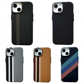Carbon Pattern Magsafe iPhone 13 Gray