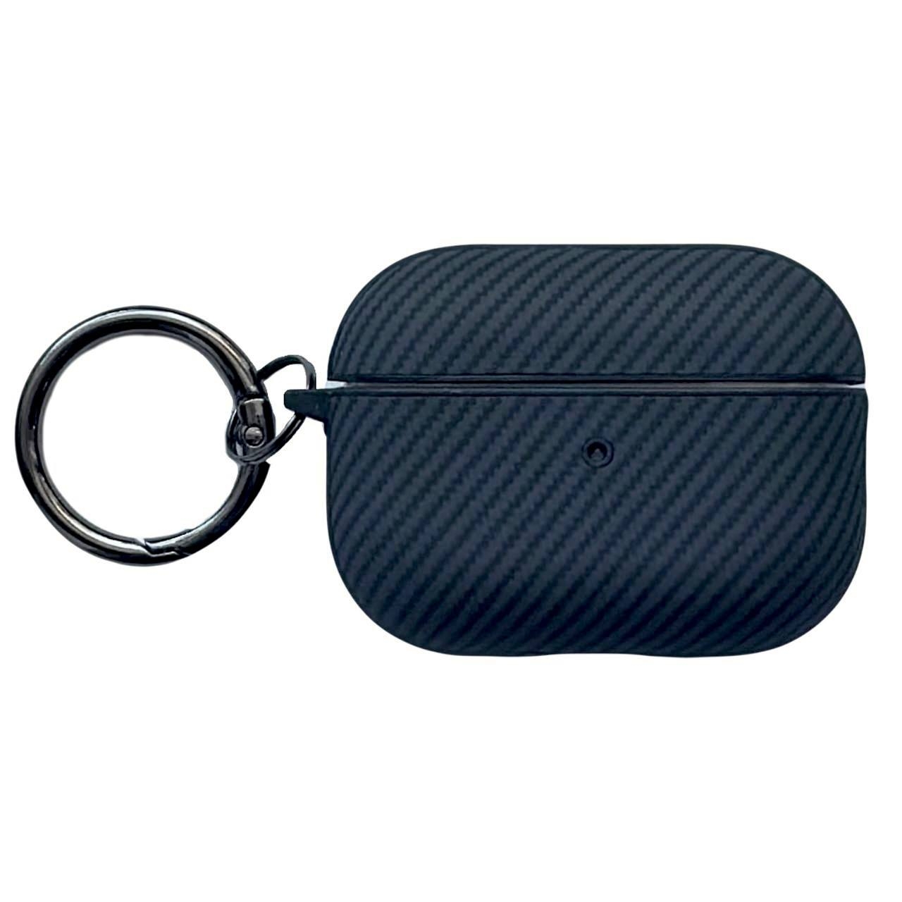 AirPods Pro Silicone Carbon Case Black - 1