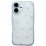 TPU Transparent Hearts iPhone 16 Plus Pink