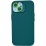 Silicone with Set iPhone 13 Dark Green