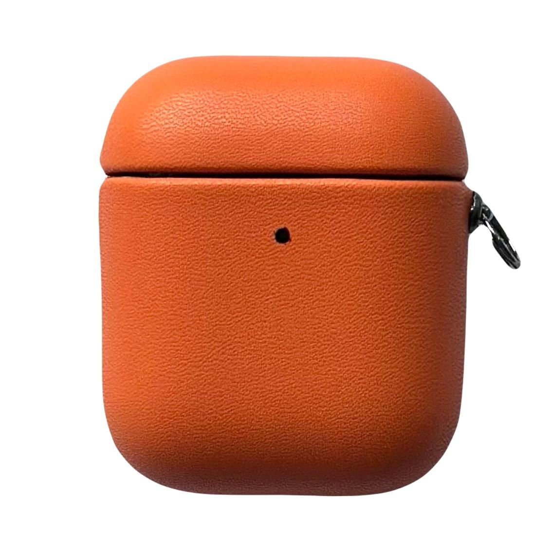 AirPods Leather Case Orange - 1