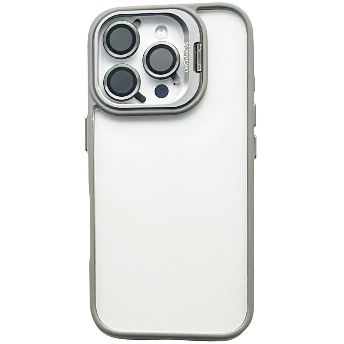 Crystal Case + Lens Set iPhone 13 Pro Titanium - 1