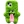 TPU Fur Tongue iPhone 13 Green