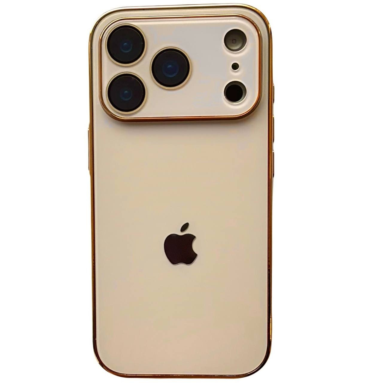 Matte Glass Camera iPhone 17 Pro Gold - 1