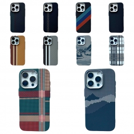 Carbon Pattern Magsafe iPhone 13 Pro Light Mount