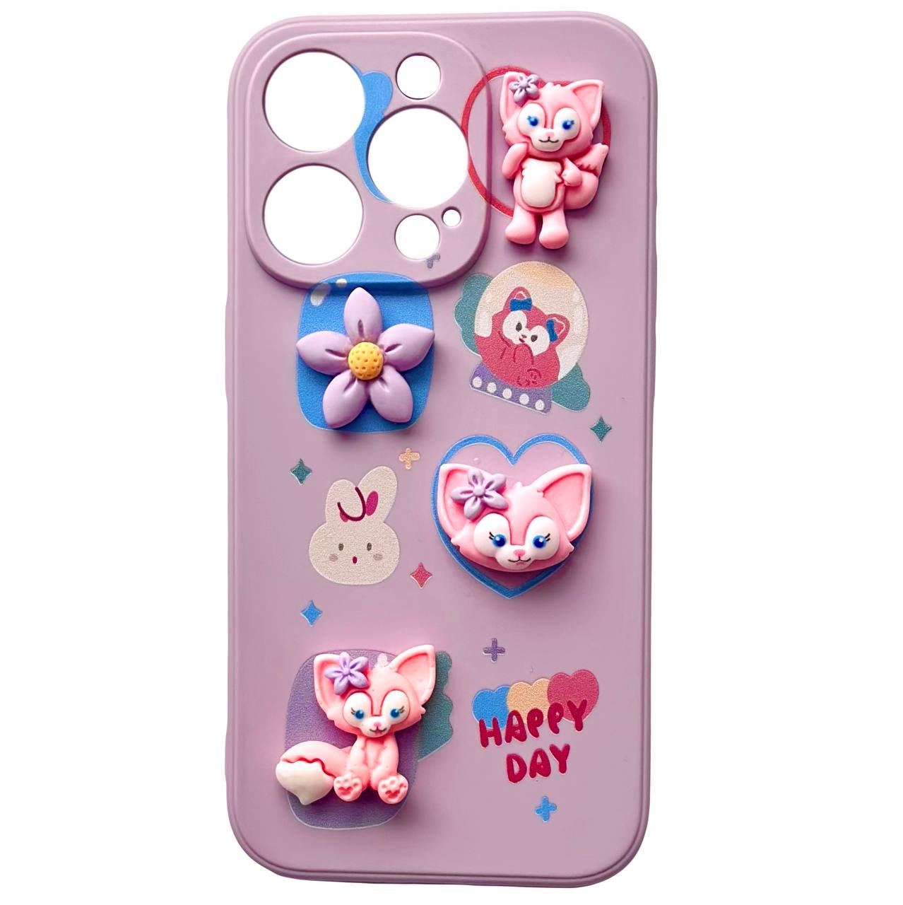 Beads iPhone TPU iPhone 14 Pro Purple - 3