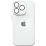 Silicone Metal Buttons iPhone 13 White