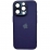 Leather Logo Case iPhone 16 Deep Purple