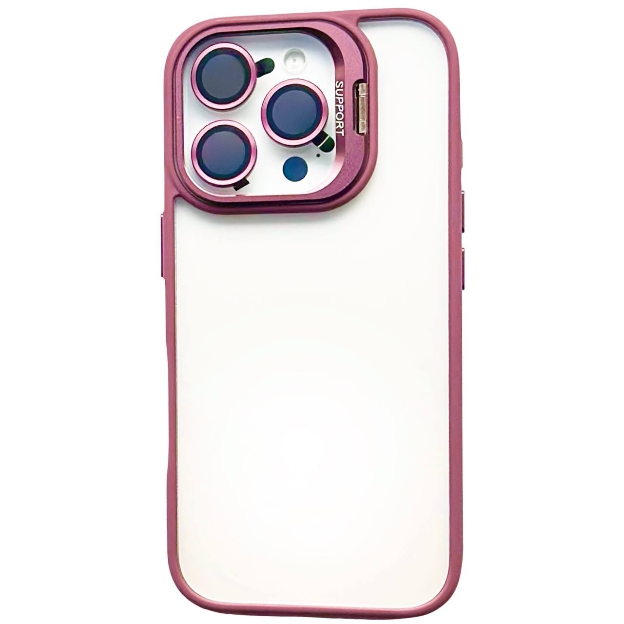 Crystal Case + Lens Set iPhone 12 Pro Max Grape - 1
