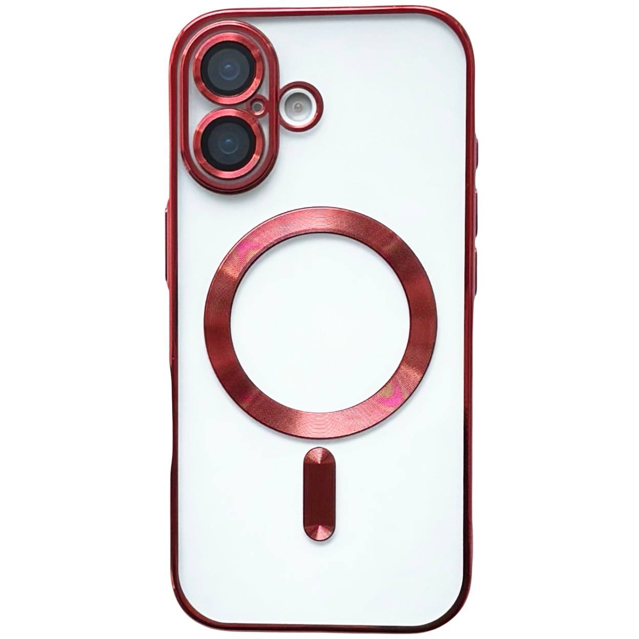 TPU Shining with MagSafe iPhone 17 Red - 1