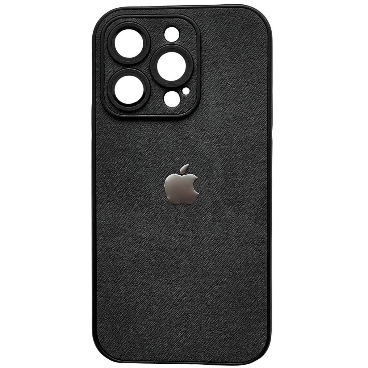 Textile Case Glass Camera iPhone 16 Black - 3