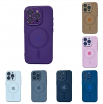Silicone Metal Buttons Magsafe iPhone 16 Pro Max Black