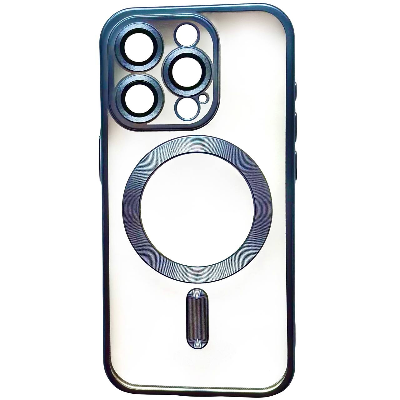 Matte Shining with MagSafe iPhone 15 Pro Max Blue Titanium - 3