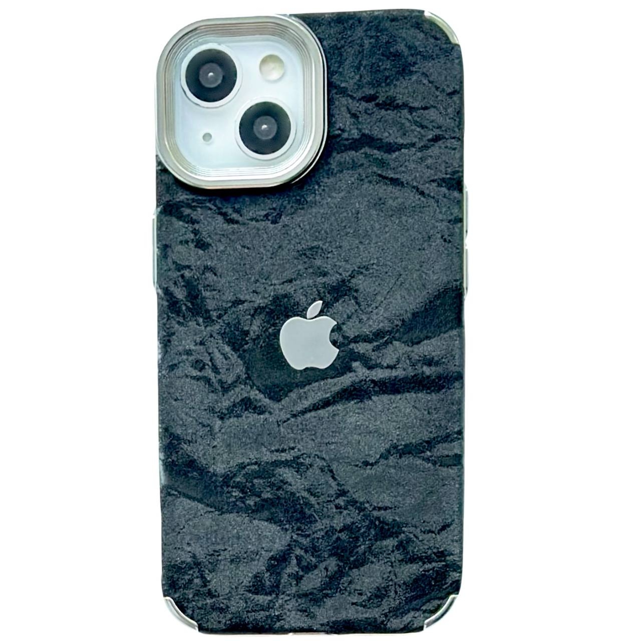 Velour Case iPhone 13 Black - 1