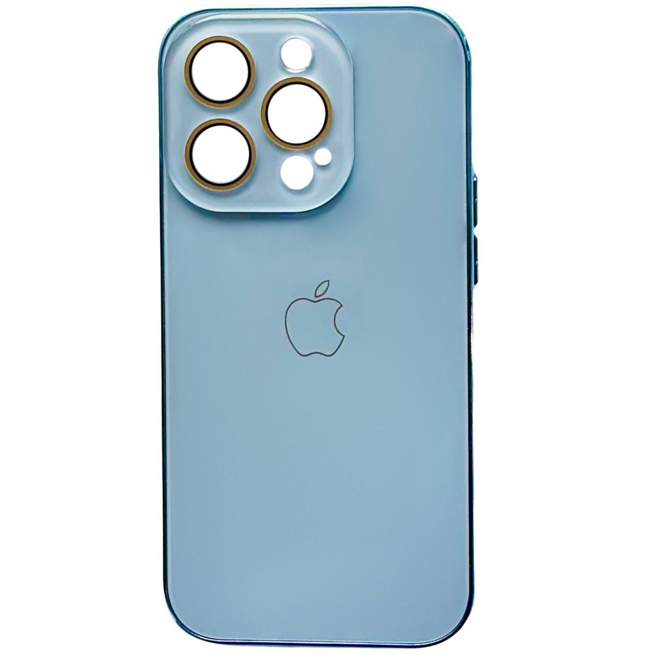 Glossy Glass Camera iPhone 13 Pro Blue - 1