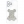 TPU BearBrick Diamond iPhone 14 Pro White