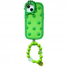 3D Green Dinosaur iPhone 13