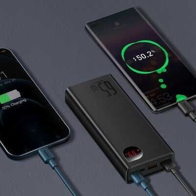 Baseus PowerBank Adaman Metal 20000mAh 65W Black - 2