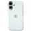 Silicone Case Metal Frame iPhone 16 White (9)