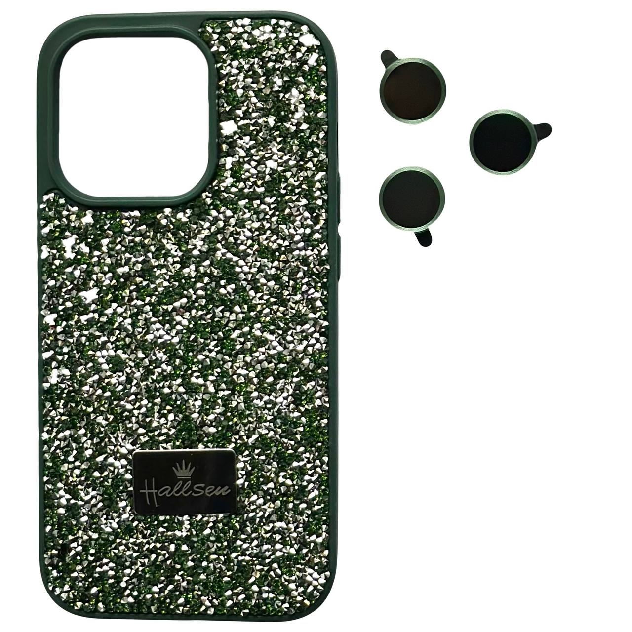 Hallsen with Set iPhone 15 Pro Green - 1