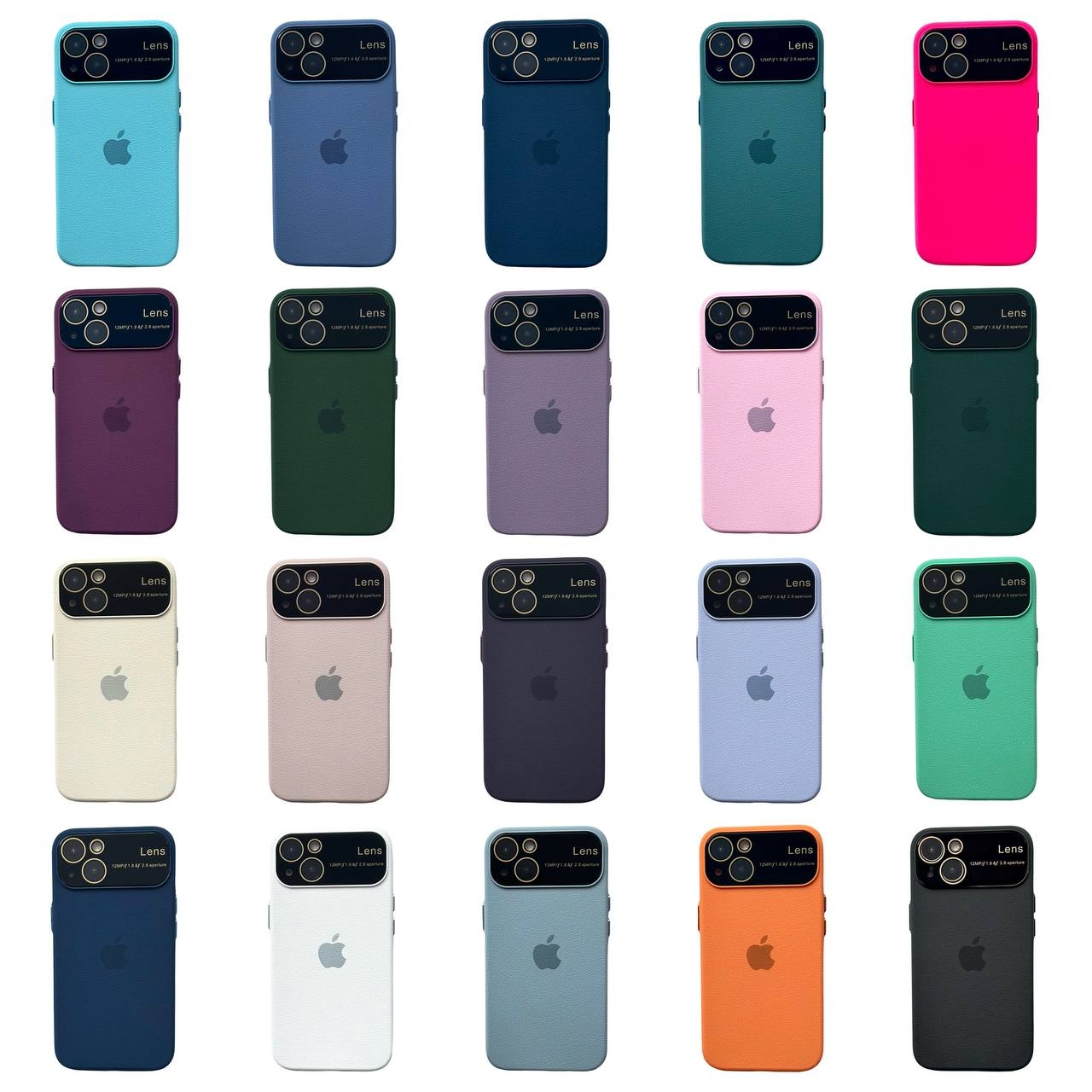 Silicone Case Lens iPhone 14 Sea Blue - 2